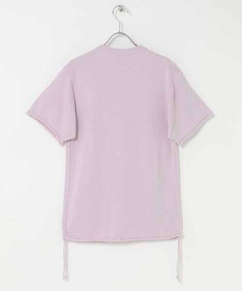 URBAN RESEARCH DOORS / アーバンリサーチ ドアーズ ニット・セーター | unfil　silkcotton short-sleeve gatherdpullover | 詳細6