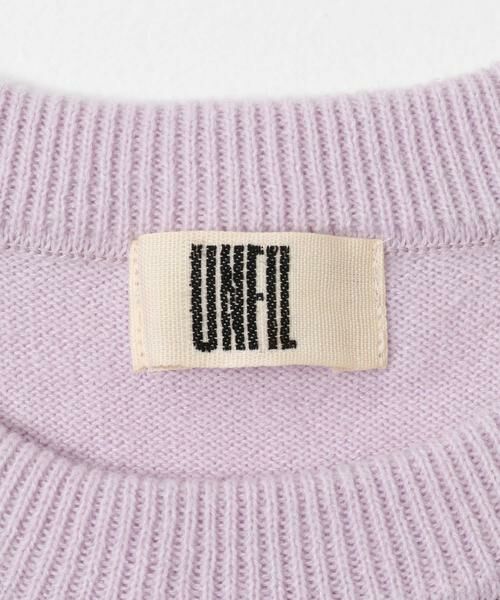 URBAN RESEARCH DOORS / アーバンリサーチ ドアーズ ニット・セーター | unfil　silkcotton short-sleeve gatherdpullover | 詳細8