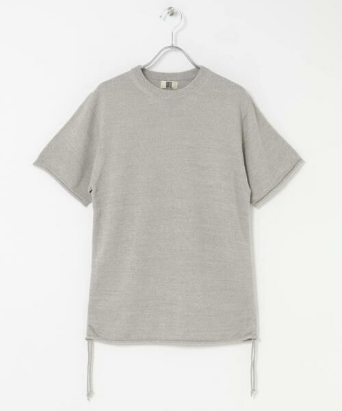 URBAN RESEARCH DOORS / アーバンリサーチ ドアーズ ニット・セーター | unfil　silkcotton short-sleeve gatherdpullover | 詳細10
