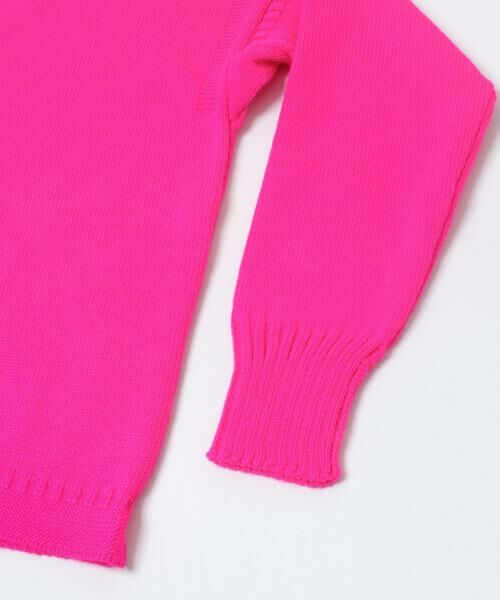 URBAN RESEARCH DOORS / アーバンリサーチ ドアーズ ニット・セーター | LE TRICOTEUR　CROPPED GUERNSEY SWEATER | 詳細4