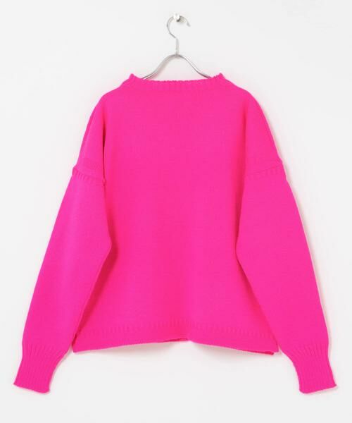 URBAN RESEARCH DOORS / アーバンリサーチ ドアーズ ニット・セーター | LE TRICOTEUR　CROPPED GUERNSEY SWEATER | 詳細5