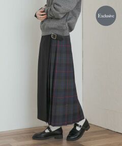 URBAN RESEARCH DOORS / アーバンリサーチ ドアーズ スカート | 『別注』O’NEIL OF DUBLIN×DOORS　COMBI QUILT SKIRT