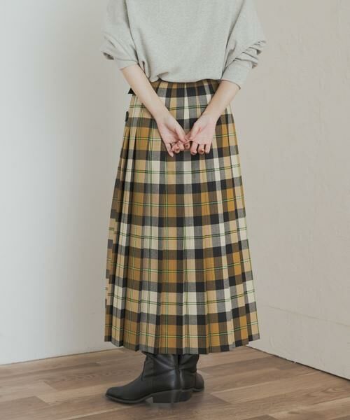 URBAN RESEARCH DOORS / アーバンリサーチ ドアーズ スカート | 『別注』O’NEIL OF DUBLIN×DOORS　COMBI QUILT SKIRT | 詳細3