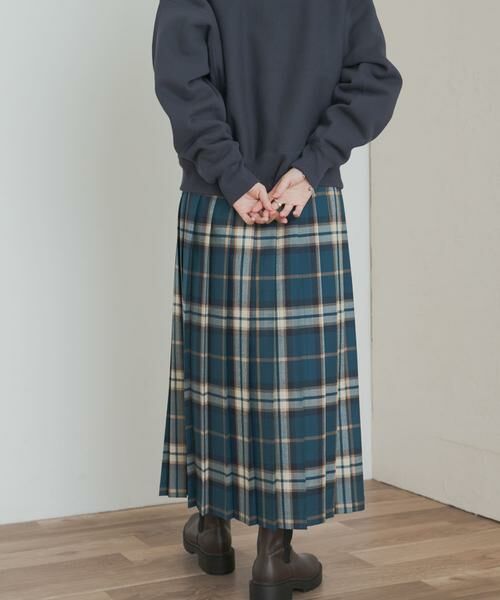 URBAN RESEARCH DOORS / アーバンリサーチ ドアーズ スカート | 『別注』O’NEIL OF DUBLIN×DOORS　COMBI QUILT SKIRT | 詳細20