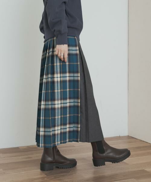 URBAN RESEARCH DOORS / アーバンリサーチ ドアーズ スカート | 『別注』O’NEIL OF DUBLIN×DOORS　COMBI QUILT SKIRT | 詳細21