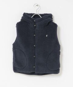 URBAN RESEARCH DOORS / アーバンリサーチ ドアーズ ベスト | GYMPHLEX　BOA HOODED SHORT VEST