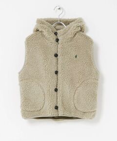 URBAN RESEARCH DOORS / アーバンリサーチ ドアーズ ベスト | GYMPHLEX　BOA HOODED SHORT VEST
