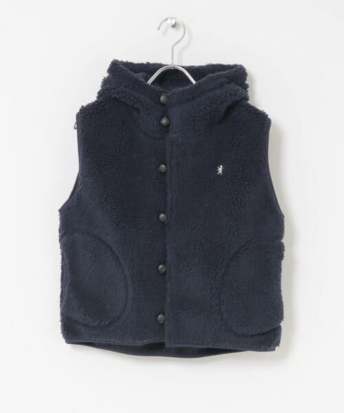 URBAN RESEARCH DOORS / アーバンリサーチ ドアーズ ベスト | GYMPHLEX　BOA HOODED SHORT VEST | 詳細1