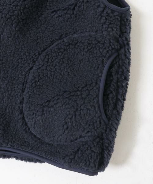 URBAN RESEARCH DOORS / アーバンリサーチ ドアーズ ベスト | GYMPHLEX　BOA HOODED SHORT VEST | 詳細3