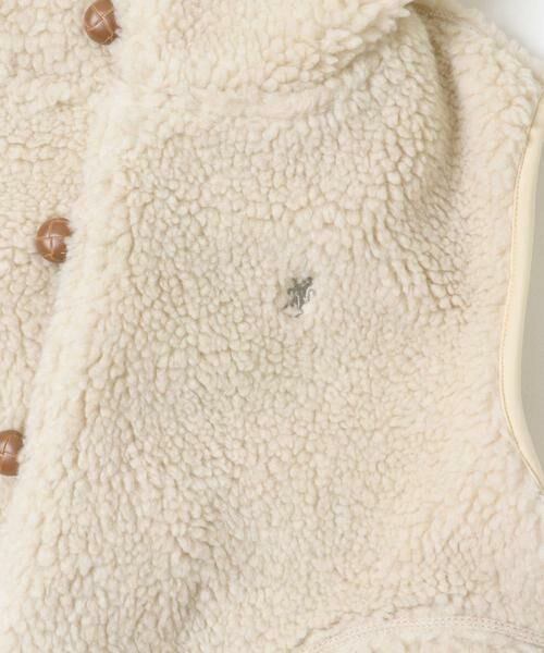 URBAN RESEARCH DOORS / アーバンリサーチ ドアーズ ベスト | GYMPHLEX　BOA HOODED SHORT VEST | 詳細9