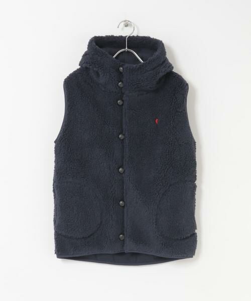 URBAN RESEARCH DOORS / アーバンリサーチ ドアーズ ベスト | GYMPHLEX　BOA HOODED VEST | 詳細1