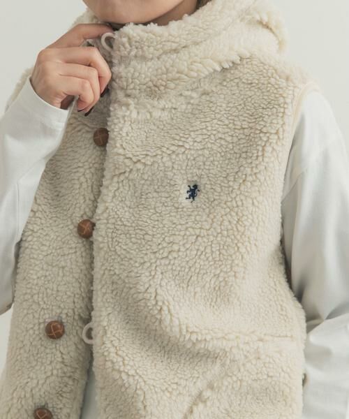 URBAN RESEARCH DOORS / アーバンリサーチ ドアーズ ベスト | GYMPHLEX　BOA HOODED VEST | 詳細8