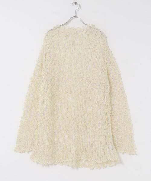 URBAN RESEARCH DOORS / アーバンリサーチ ドアーズ ニット・セーター | OPEN SESAME CLUB　Pom-Pom over tops | 詳細3