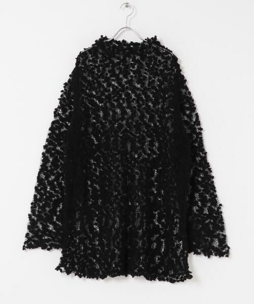 URBAN RESEARCH DOORS / アーバンリサーチ ドアーズ ニット・セーター | OPEN SESAME CLUB　Pom-Pom over tops | 詳細5