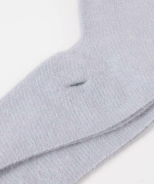 URBAN RESEARCH DOORS / アーバンリサーチ ドアーズ マフラー・ショール・スヌード・ストール | unfil　mohair hooted stole | 詳細9