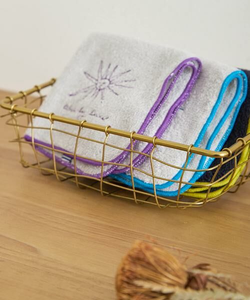 URBAN RESEARCH DOORS / アーバンリサーチ ドアーズ インテリア・インテリア雑貨 | fog linen work　アイアンワイヤーバスケット長方形S | 詳細1