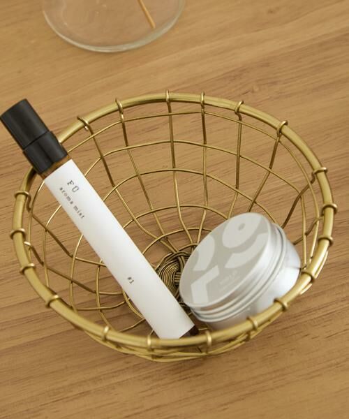 URBAN RESEARCH DOORS / アーバンリサーチ ドアーズ インテリア・インテリア雑貨 | fog linen work　アイアンワイヤーフルーツバスケットSS | 詳細1