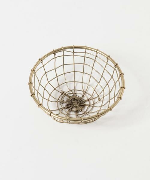URBAN RESEARCH DOORS / アーバンリサーチ ドアーズ インテリア・インテリア雑貨 | fog linen work　アイアンワイヤーフルーツバスケットSS | 詳細6