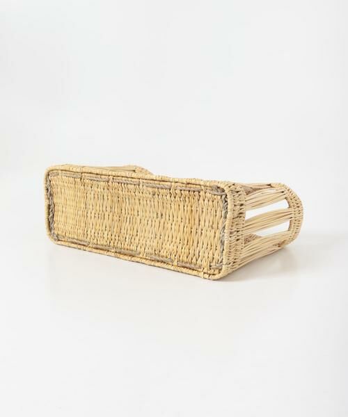 URBAN RESEARCH DOORS / アーバンリサーチ ドアーズ インテリア・インテリア雑貨 | アフリカンスクエア　縦透かしストローカゴ 大 | 詳細3