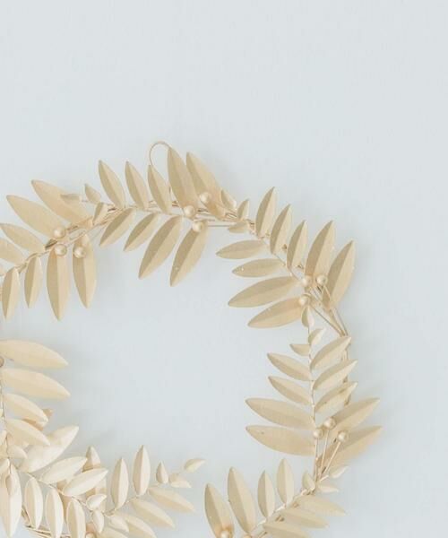 URBAN RESEARCH DOORS / アーバンリサーチ ドアーズ インテリア・インテリア雑貨 | 『WEB限定』shesay　ブリキ リーフモチーフリース | 詳細1