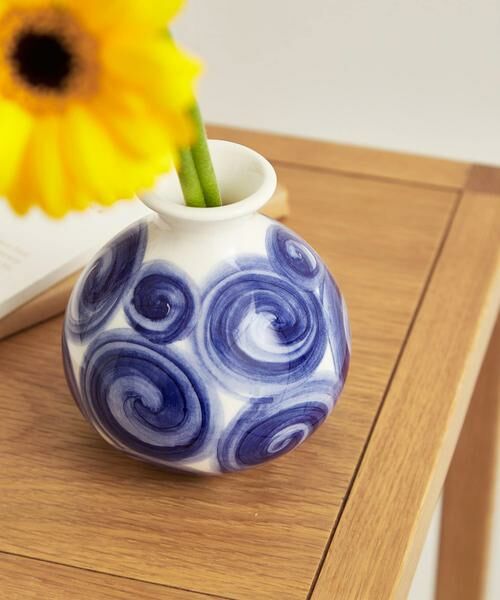 URBAN RESEARCH DOORS / アーバンリサーチ ドアーズ インテリア・インテリア雑貨 | KAHLER　Tulle ベース (ブルー) H10.5cm | 詳細4