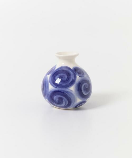 URBAN RESEARCH DOORS / アーバンリサーチ ドアーズ インテリア・インテリア雑貨 | KAHLER　Tulle ベース (ブルー) H10.5cm | 詳細7