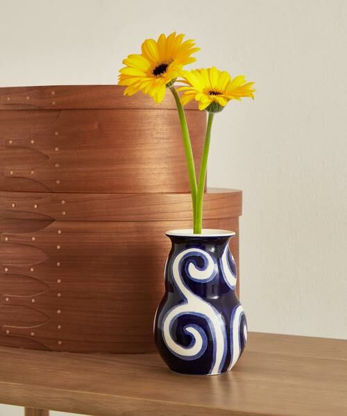 URBAN RESEARCH DOORS / アーバンリサーチ ドアーズ インテリア・インテリア雑貨 | KAHLER　Tulle ベース (ブルー) H13cm | 詳細2