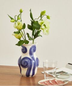 URBAN RESEARCH DOORS / アーバンリサーチ ドアーズ インテリア・インテリア雑貨 | KAHLER　Tulle ベース (ブルー) H22.5cm