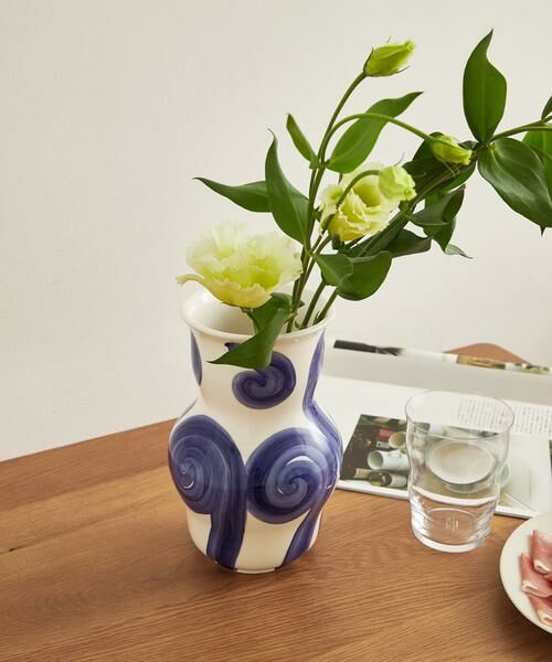 URBAN RESEARCH DOORS / アーバンリサーチ ドアーズ インテリア・インテリア雑貨 | KAHLER　Tulle ベース (ブルー) H22.5cm | 詳細2