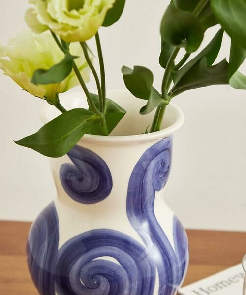 URBAN RESEARCH DOORS / アーバンリサーチ ドアーズ インテリア・インテリア雑貨 | KAHLER　Tulle ベース (ブルー) H22.5cm | 詳細4