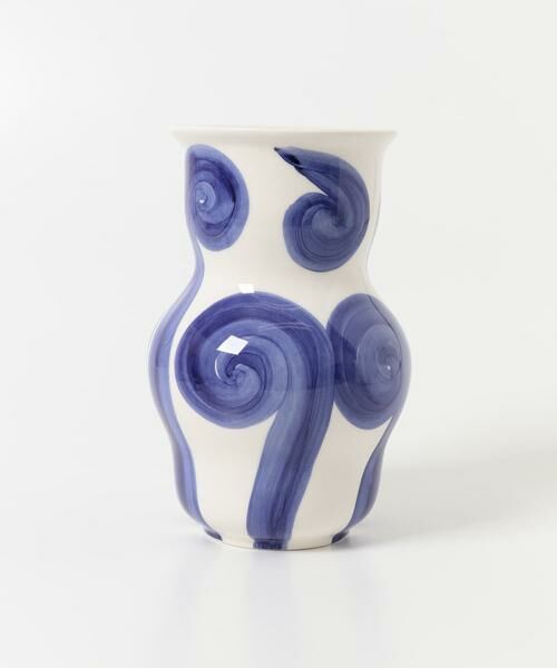 URBAN RESEARCH DOORS / アーバンリサーチ ドアーズ インテリア・インテリア雑貨 | KAHLER　Tulle ベース (ブルー) H22.5cm | 詳細7