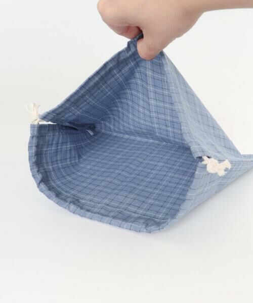 URBAN RESEARCH DOORS / アーバンリサーチ ドアーズ ポーチ | CINQ　巾着 チェック | 詳細7