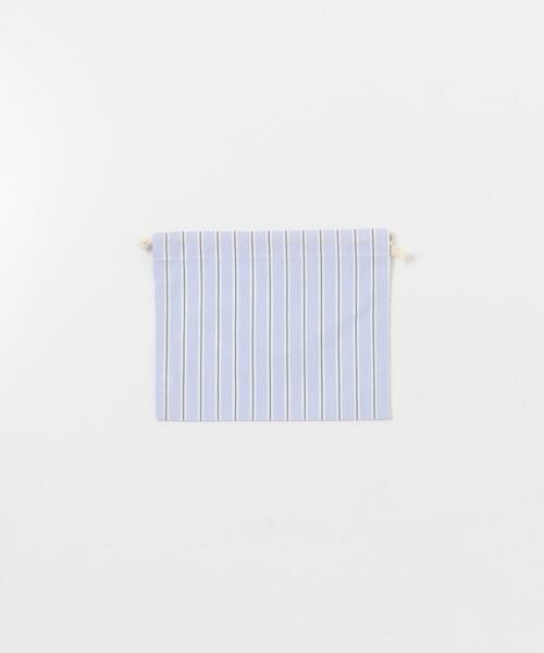 URBAN RESEARCH DOORS / アーバンリサーチ ドアーズ ポーチ | CINQ　巾着 ストライプ | 詳細5