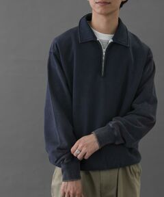 URBAN RESEARCH DOORS / アーバンリサーチ ドアーズ スウェット | FORK&SPOON　サンブリーチハーフジップスウェット