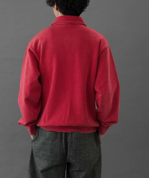 URBAN RESEARCH DOORS / アーバンリサーチ ドアーズ スウェット | FORK&SPOON　サンブリーチハーフジップスウェット | 詳細11