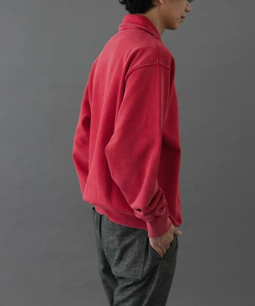 URBAN RESEARCH DOORS / アーバンリサーチ ドアーズ スウェット | FORK&SPOON　サンブリーチハーフジップスウェット | 詳細7