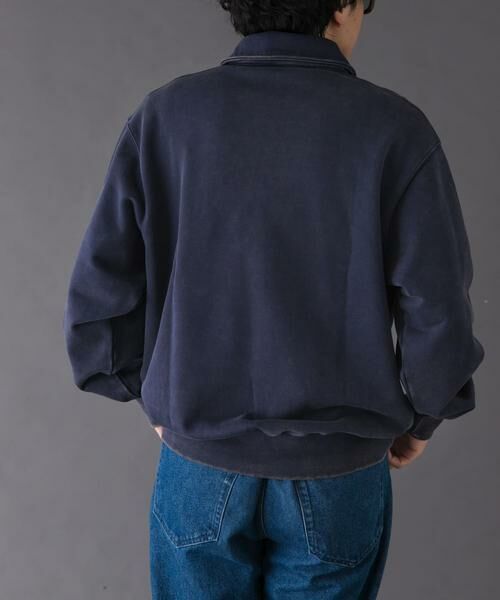 URBAN RESEARCH DOORS / アーバンリサーチ ドアーズ スウェット | FORK&SPOON　サンブリーチハーフジップスウェット | 詳細29