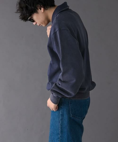 URBAN RESEARCH DOORS / アーバンリサーチ ドアーズ スウェット | FORK&SPOON　サンブリーチハーフジップスウェット | 詳細28