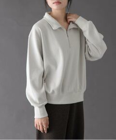 URBAN RESEARCH DOORS / アーバンリサーチ ドアーズ Tシャツ | FORK&SPOON　ハーフジップサーマルカットソー