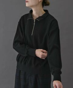 URBAN RESEARCH DOORS / アーバンリサーチ ドアーズ Tシャツ | FORK&SPOON　ハーフジップサーマルカットソー