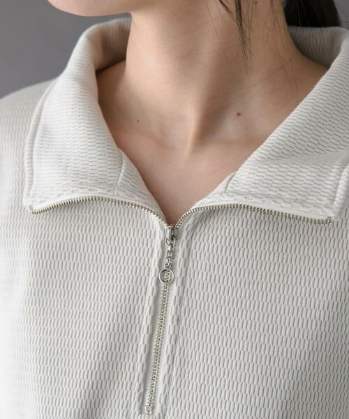 URBAN RESEARCH DOORS / アーバンリサーチ ドアーズ Tシャツ | FORK&SPOON　ハーフジップサーマルカットソー | 詳細5