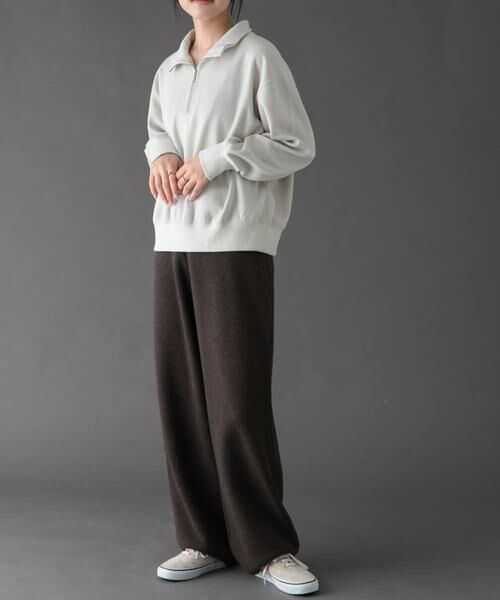 URBAN RESEARCH DOORS / アーバンリサーチ ドアーズ Tシャツ | FORK&SPOON　ハーフジップサーマルカットソー | 詳細6