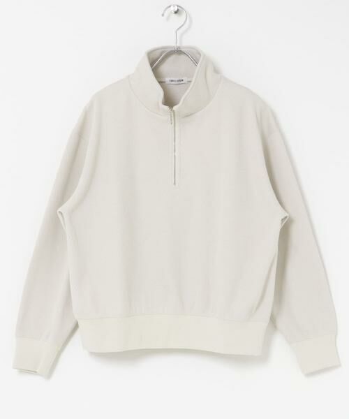 URBAN RESEARCH DOORS / アーバンリサーチ ドアーズ Tシャツ | FORK&SPOON　ハーフジップサーマルカットソー | 詳細7