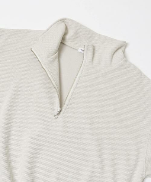 URBAN RESEARCH DOORS / アーバンリサーチ ドアーズ Tシャツ | FORK&SPOON　ハーフジップサーマルカットソー | 詳細8