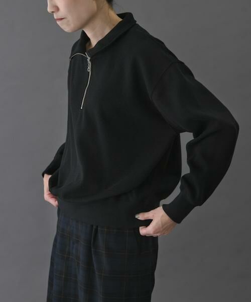 URBAN RESEARCH DOORS / アーバンリサーチ ドアーズ Tシャツ | FORK&SPOON　ハーフジップサーマルカットソー | 詳細16