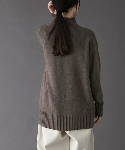 URBAN RESEARCH DOORS / アーバンリサーチ ドアーズ ニット・セーター | FORK&SPOON　ハイネックロングニット | 詳細5