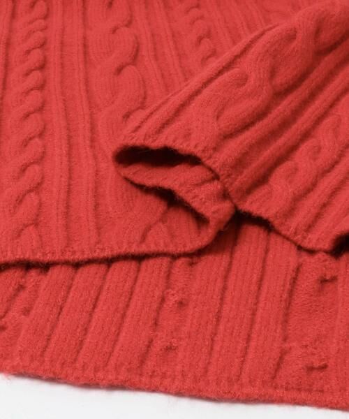 URBAN RESEARCH DOORS / アーバンリサーチ ドアーズ ニット・セーター | FORK&SPOON　ケーブルニットプルオーバー | 詳細10
