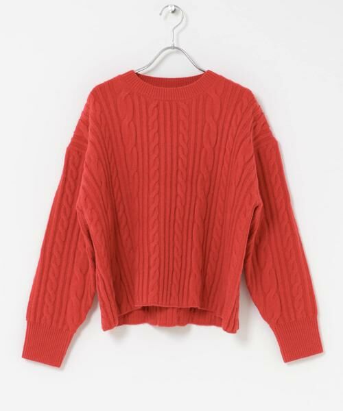 URBAN RESEARCH DOORS / アーバンリサーチ ドアーズ ニット・セーター | FORK&SPOON　ケーブルニットプルオーバー | 詳細8