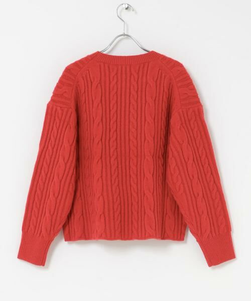 URBAN RESEARCH DOORS / アーバンリサーチ ドアーズ ニット・セーター | FORK&SPOON　ケーブルニットプルオーバー | 詳細9