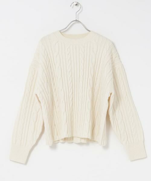 URBAN RESEARCH DOORS / アーバンリサーチ ドアーズ ニット・セーター | FORK&SPOON　ケーブルニットプルオーバー | 詳細29